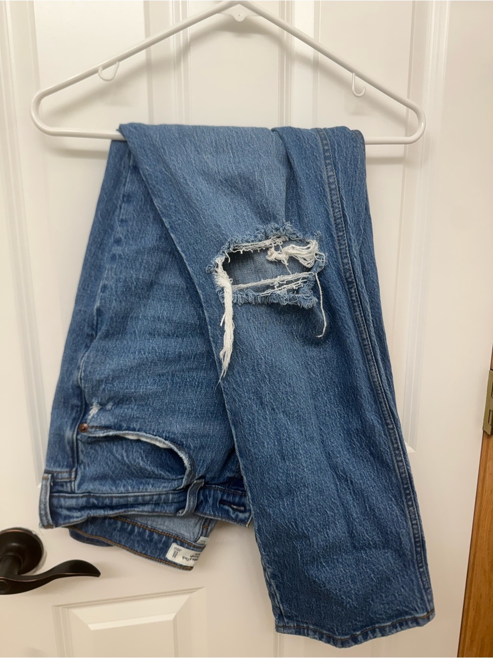 Ambercrombie Blue Denim Jeans - Classic Straight Fit